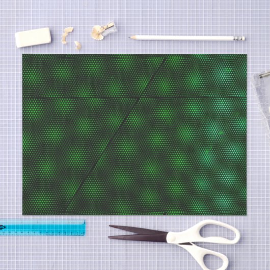 Abstracte groene achtergrond tissuepapier (Craft)