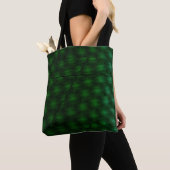 Abstracte groene achtergrond tote bag (Dichtbij)