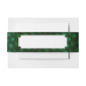 Abstracte groene achtergrond uitnodigingen wikkel (Voorkant Voorbeeld)