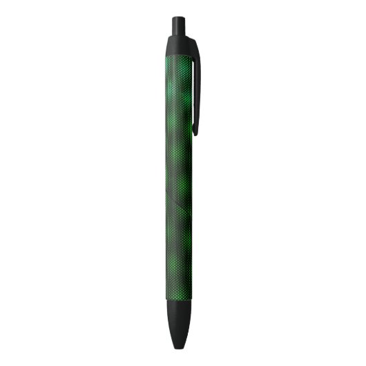 Abstracte groene achtergrond zwarte inkt pen (Achterkant (Verticaal))