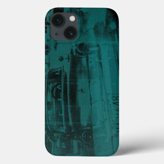 Abstracte groene auto Case-Mate iPhone case (Achterkant)