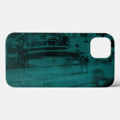 Abstracte groene auto Case-Mate iPhone case (Achterkant (horizontaal))