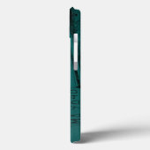 Abstracte groene auto Case-Mate iPhone case (Achterkant / Links)