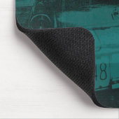 Abstracte groene auto muismat (Hoek)