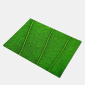 Abstracte groene bladtextuur deurmat (Schuin)