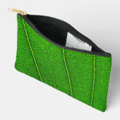Abstracte groene bladtextuur etui (Open)