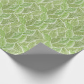 Abstracte groene bloemige, naadloze achtergrond. cadeaupapier (Hoek)