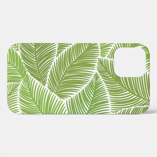 Abstracte groene bloemige, naadloze achtergrond. Case-Mate iPhone case (Achterkant (horizontaal))
