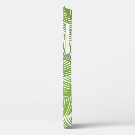 Abstracte groene bloemige, naadloze achtergrond. Case-Mate iPhone case (Achterkant / Links)