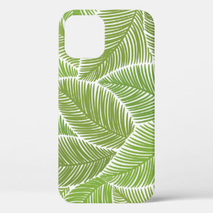Abstracte groene bloemige, naadloze achtergrond. Case-Mate iPhone case