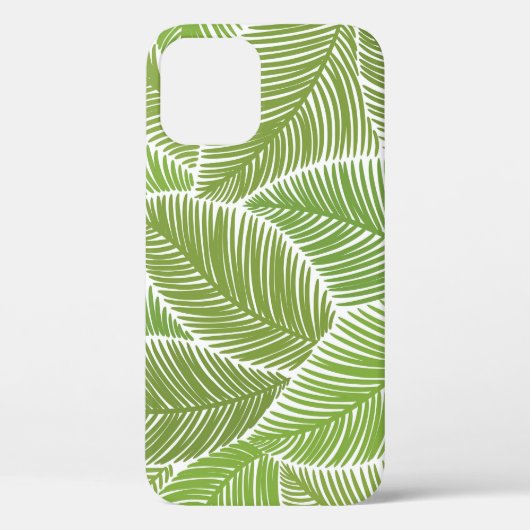 Abstracte groene bloemige, naadloze achtergrond. Case-Mate iPhone case (Achterkant)