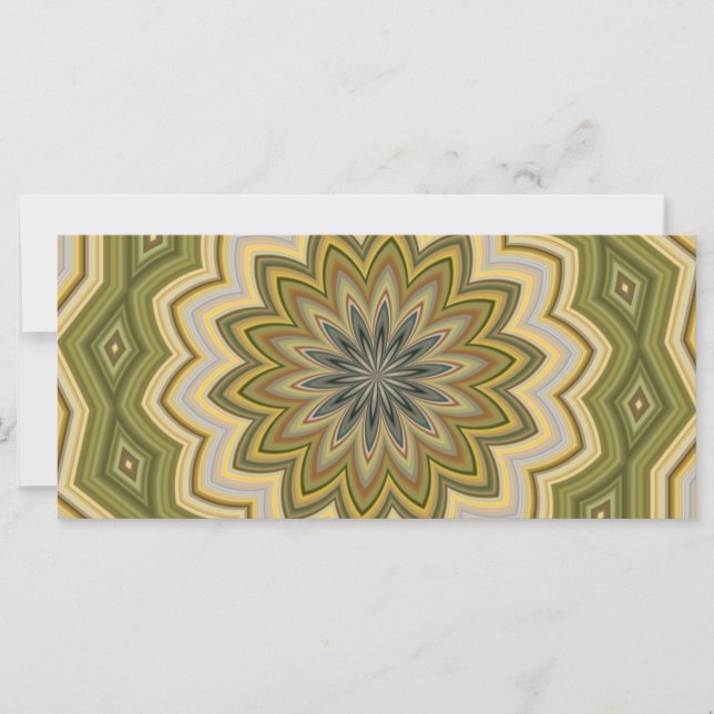 Abstracte groene boekmarkering (Voorkant)