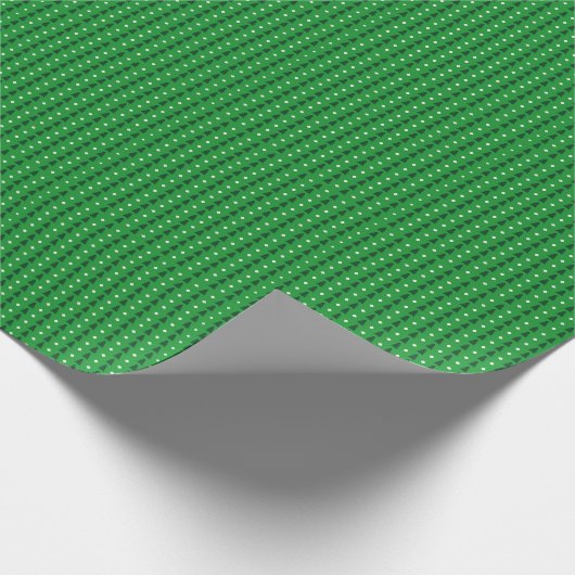 Abstracte groene bosbomen  patroon cadeaupapier (Hoek)