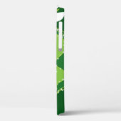 Abstracte groene cactus naadloos patroon Case-Mate iPhone case (Achterkant / Links)