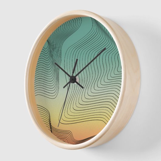 Abstracte groene en Oranje gradiënt (Hoek)