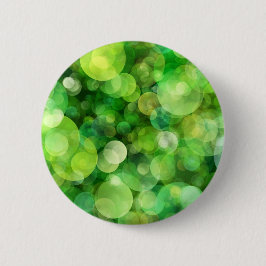 Abstracte groene gekleurde vlekken ronde button 5,7 cm