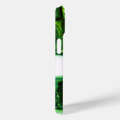 Abstracte groene geode, groene gemstone Case-Mate iPhone case (Achterkant / Rechts)