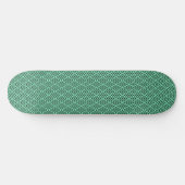 Abstracte Groene Golf Persoonlijk Skateboard (Horizontaal)