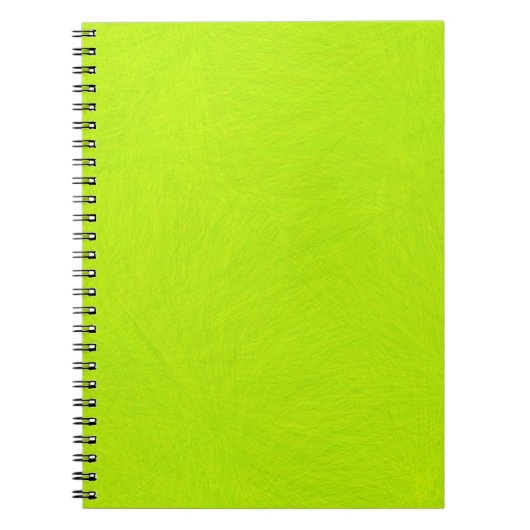 Abstracte Groene Limoen Notitieboek (Voorkant)