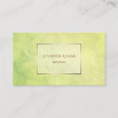 Abstracte groene limoen texture.text. visitekaartje (Voorkant)