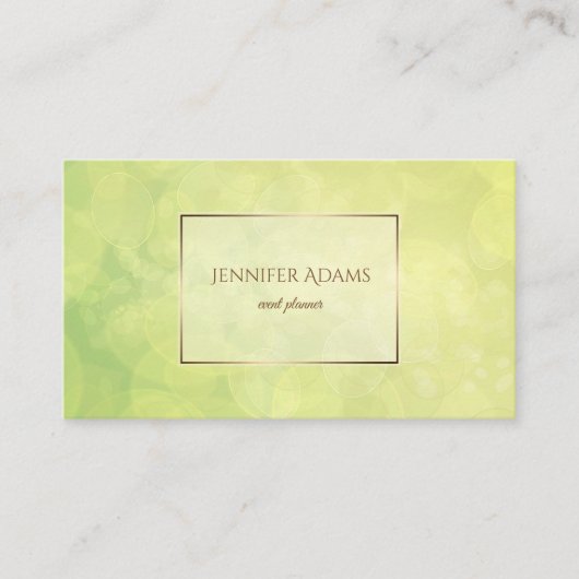 Abstracte groene limoen texture.text. visitekaartje (Voorkant)