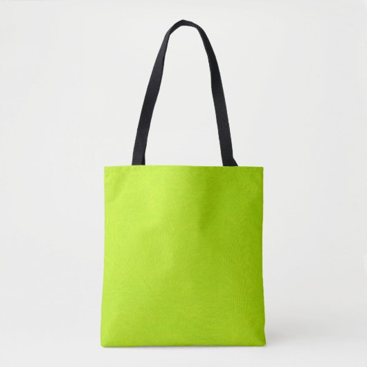 Abstracte groene Limoen Tote Bag (Voorkant)