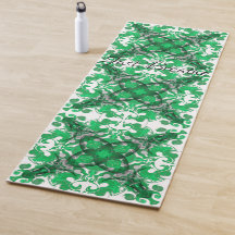 Abstracte groene mandala psychedelische vlinderdra