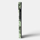 Abstracte Groene Marmer met Splashes van Verf Case-Mate iPhone Case (Achterkant / Links)