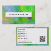 Abstracte Groene Visitekaartjes (Voorkant / Achterkant)