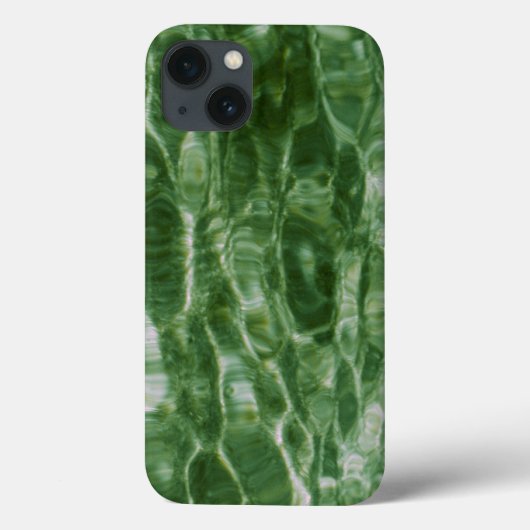 Abstracte groene waterrimpelingen Case-Mate iPhone case (Achterkant)
