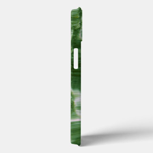 Abstracte groene waterrimpelingen Case-Mate iPhone case (Achterkant / Rechts)