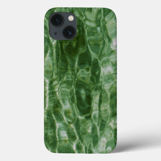Abstracte groene waterrimpelingen Case-Mate iPhone case (Achterkant)