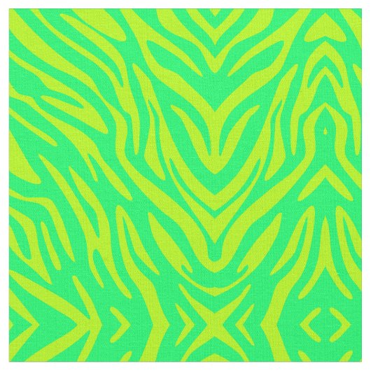 Abstracte groene Zebra Stof (Close Up)