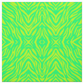 Abstracte groene Zebra Stof (Swatch)