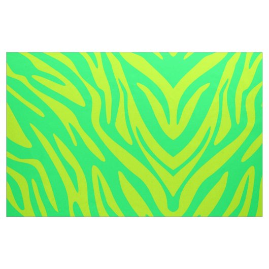 Abstracte groene Zebra Stof (Yard (91,4 cm))