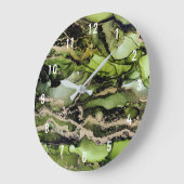 Abstracte groene zwarte gouden kunstklep - Grote k Grote Klok (Hoek)