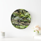 Abstracte groene zwarte gouden kunstklep - Grote k Grote Klok (Huis)