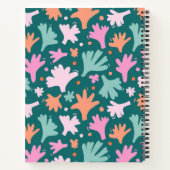 Abstracte groenten Naam Recept Notitieboek (Achterkant)