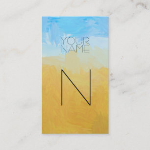 Abstracte groep visitekaartje