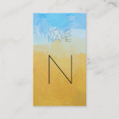 Abstracte groep visitekaartje (Voorkant)