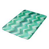 Abstracte grote Chevron Badmat (Gekanteld)