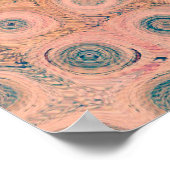 Abstracte grunge backaardabstract, gerijpt, veroud poster (Hoek)