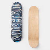 Abstracte Grunge Graffiti Street Skateboard (Voorkant)