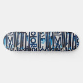Abstracte Grunge Graffiti Street Skateboard (Horizontaal)