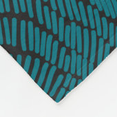 Abstracte Grunge: naadloos patroonontwerp. Fleece Deken (Hoek)
