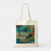 Abstracte Grunge: naadloos patroonontwerp. Tote Bag (Achterkant)