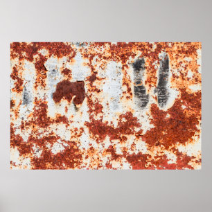 abstracte grunge roest textuur achtergrond poster