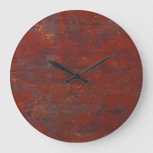 Abstracte grunge roestige textuur: realistisch stu grote klok