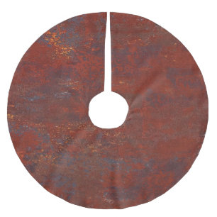 Abstracte grunge roestige textuur: realistisch stu kerstboom rok