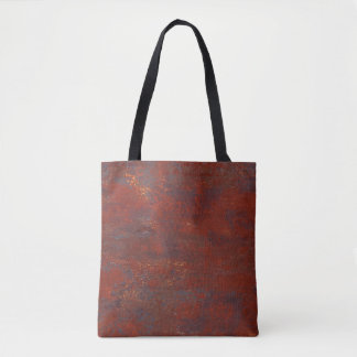 Abstracte grunge roestige textuur: realistisch stu tote bag